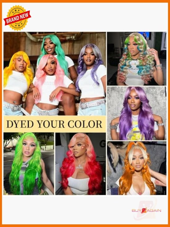13x6 Lace Front Wig Human Hair 30 Inch 200 Density Body Wave HD Lace Wig